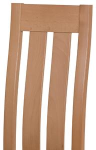 Dřevěná židle TROGON, buk/hnědá