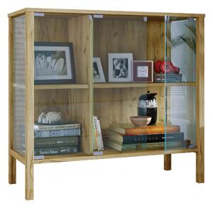 ŠIROKÁ KOMODA, čiré, medový dub, 87/80/35 cm Livetastic - Online Only komody, Online Only