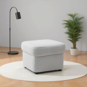 TABURET, textil, 60/42/60 cm MID.YOU - Taburety, Online Only
