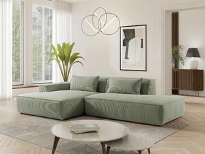 ROHOVÁ SEDAČKA, plast, textil, kompozitní dřevo, mátově zelená Livetastic - Sedací soupravy, Online Only