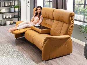 Luxusní kožená sedací souprava s funkcí relax 3+2+1 MAGIC RELAXX