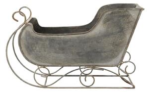Dekorativní sáňky Antique Zinc