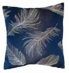 Dekorační povlak 45x45cm Pierka modré Tiahome