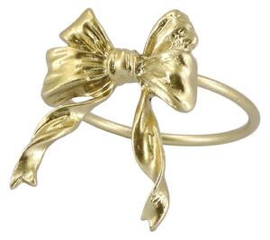 Kroužek na ubrousky Bow Brass