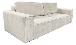 KONDELA Rozkládací pohovka, béžová, HARPERA BIG SOFA