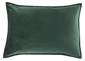 Sametový povlak na polštář Aix Forest Green 50 × 70 cm