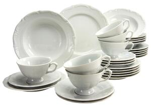 KOMBINOVANÁ SOUPRAVA, 30dílné, porcelán Creatable - Online Only nádobí, Online Only