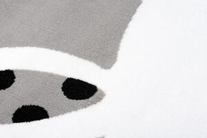 Dětský koberec PINKY Q163A Cute Bear šedý