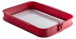 Coox Forma na pečení se skleněným dnem XL (tmavě červená) (100376167001)