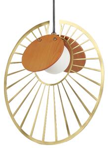 Závěsná lampa BARGO Kov Zlatá