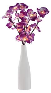 Livarno® Dekorativní váza s kvetoucí LED větvičkou (květ orchideje, fialová) (100397833002)