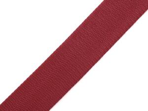 Pro Háčkování Popruh polypropylénový 3 cm bordó