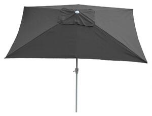 Slunečník N23 2x3m polyester/hliník - antracit