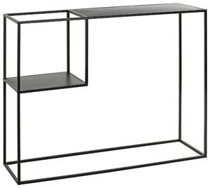 KONZOLOVÝ STOLEK, černá, kov, 100/30/80 cm - Online Only konferenční stolky, Online Only