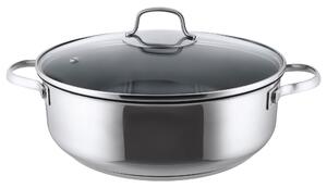 Silvercrest® Servírovací pánev / hrnec z nerezové oceli, Ø 28 cm (bez keramické vrstvy) (100401533001)