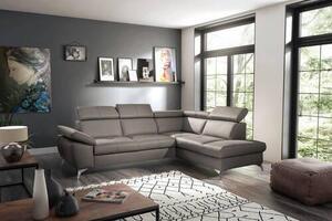 SEDACÍ SOUPRAVA, kůže, jílová barva Celina Home - Sedací soupravy