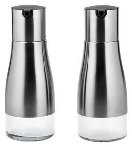 Silvercrest® Sada mlýnků na sůl a pepř / Sada na ocet a olej / Struhadlo (sada na ocet a olej, 2dílná) (100401585002)