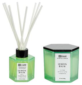 Vonná svíčka s aroma difuzérem CLASSY TINT Sojový vosk Svěží tóny