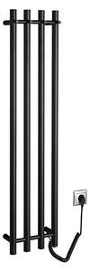 Sapho - Elektrický sušák na ručníky PAPINADO 85W/230V 120 cm matná černá