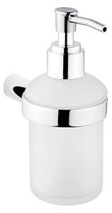 NIMCO BR 11031C-26 -Nástěnný dávkovač mýdla BORMO 180 ml matné sklo/lesklý chrom