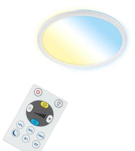 Briloner Smart LED panel/stropní svítidlo CCT ⌀ 29,3cm, 2700-6500K Barva: Bílá