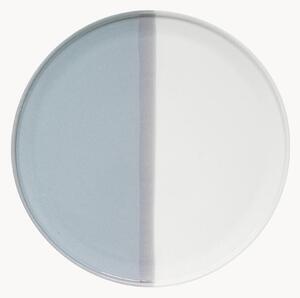 Sada porcelánových mělkých talířů Double, 4 díly