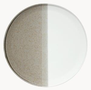Sada porcelánových mělkých talířů Double, 4 díly