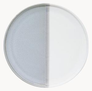 Sada snídaňových talířů z porcelánu Double, 4 díly