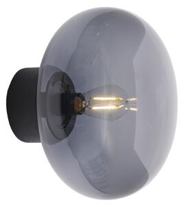 NEW WORKS Nástěnná lampa Karl-Johan, Black Oak / Smoked