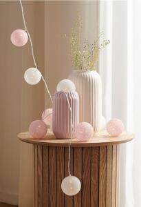 Sinsay - Světýlka cotton ball - pastelová růžová