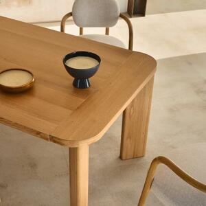 Béžová čalouněná jídelní židle Kave Home Melqui