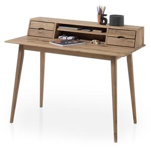 Dřevěný psací stůl MELBOURNE dub sukatý