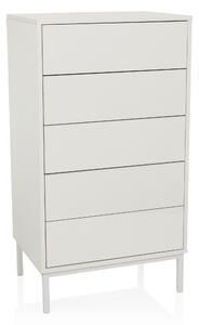 KOMODA, bílá, 55/100/40 cm MID.YOU - Široké komody, Online Only