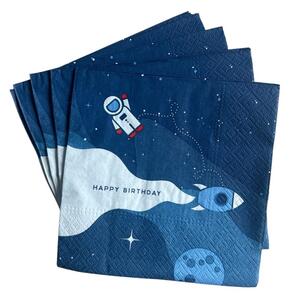 APRÈS Papírové ubrousky "galaxy birthday"