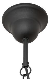 Lustr na řetězu MALBO 8xE14/10W/230V černá