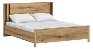 HezkýNábytek.cz Manželská postel 160 cm Hemos (dub evoke). 1116858