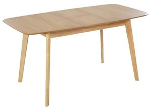 Rozkládací jídelní stůl MADOX Světlý dub 120/150 cm 75 cm
