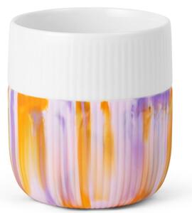 Porcelánový hrnek Fluted Contrast Marble Morning Sky 350 ml