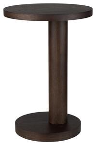 Hnědý odkládací stolek Quax Oak 36 cm
