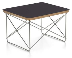 Vitra Occasional Table LTR HPL, black / stainless steel