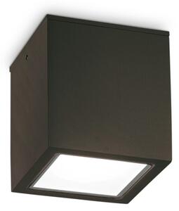 Ideal Lux - Venkovní bodové svítidlo TECHO 1xGU10/20W/230V 15x15 cm IP54 černá