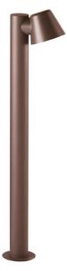 Ideal Lux - Venkovní lampa GAS 1xGU10/35W/230V 80 cm IP43 hnědá
