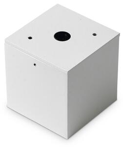 Ideal Lux - Venkovní bodové svítidlo TECHO 1xGU10/20W/230V 9x9 cm IP54 bílá