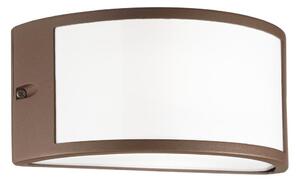 Ideal Lux - Venkovní nástěnné svítidlo REX 1xE27/60W/230V IP44 hnědá