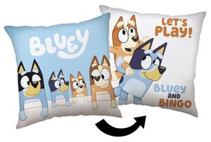Jerry Fabrics Polštářek Bluey Lets Play 40x40 cm