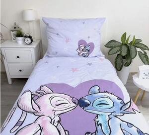 Jerry Fabrics Povlečení Lilo a Stitch Heart 140x200, 70x90 cm