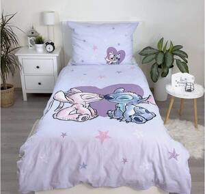 Jerry Fabrics Povlečení Lilo a Stitch Heart 140x200, 70x90 cm