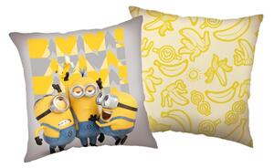 Jerry Fabrics Polštářek Mimoni Crazy Mood 40x40 cm