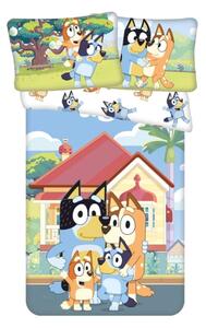 Jerry Fabrics Povlečení do postýlky Bluey 061 baby 100x135, 40x60 cm