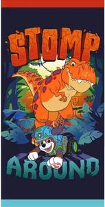 Carbotex osuška Tlapková Patrola Ve Světě Dinosaurů 70x140 cm